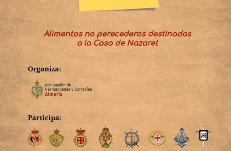 Campaña Kilos de Juventud – Agrupación de Hermandades y Cofradías de Almería
