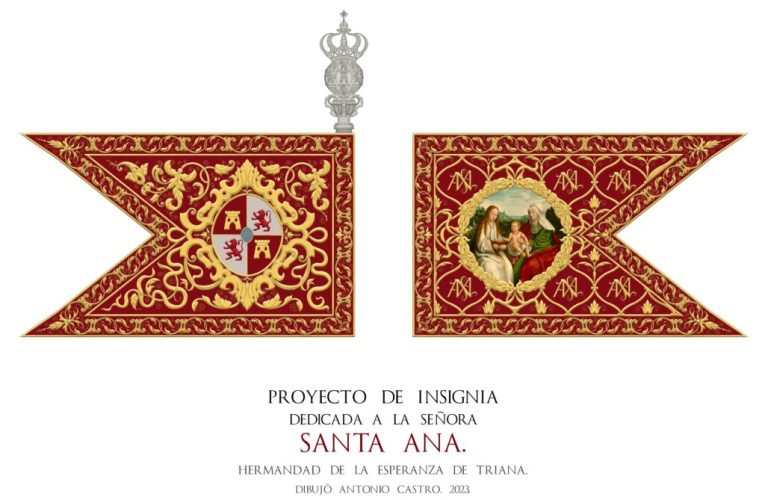 Sebastián Marchante realizará una nueva insignia representativa de Señora Santa Ana, diseñada por nuestro hermano Antonio Castro  – Esperanza de Triana