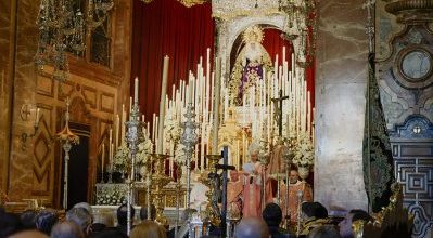 Solemne Función en honor a la Virgen de la Esperanza presidida por el Arzobispo de Sevilla