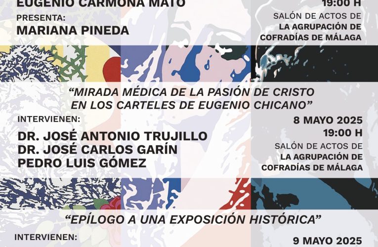 La Agrupación de Cofradías acoge un ciclo de conferencias sobre Eugenio Chicano como clausura de la exposición “Rostros de Pasión”