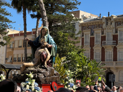 La Junta de Cofradías participa en los actos por el Centenario de la Virgen de la Piedad de Cartagena