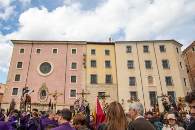 En el Calvario revela sus mil formas de hacer penitencia