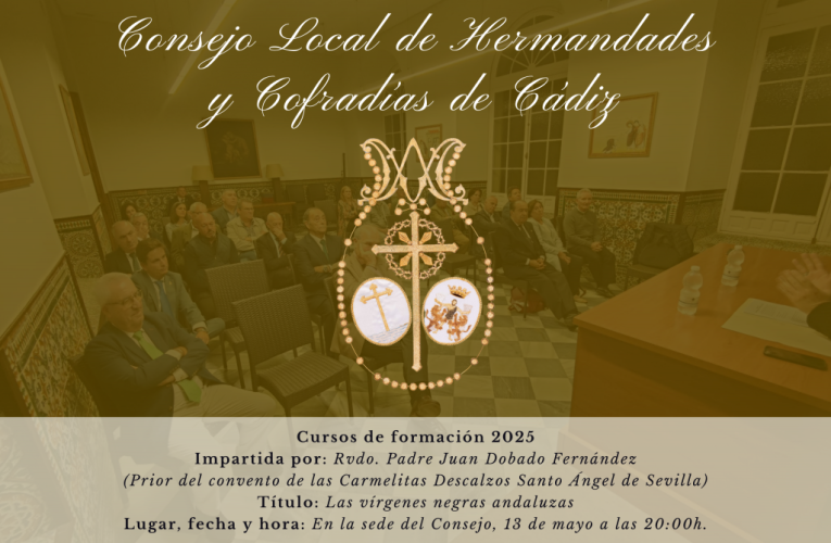 Cursos de formación 2025 – Consejo Local de Hermandades
