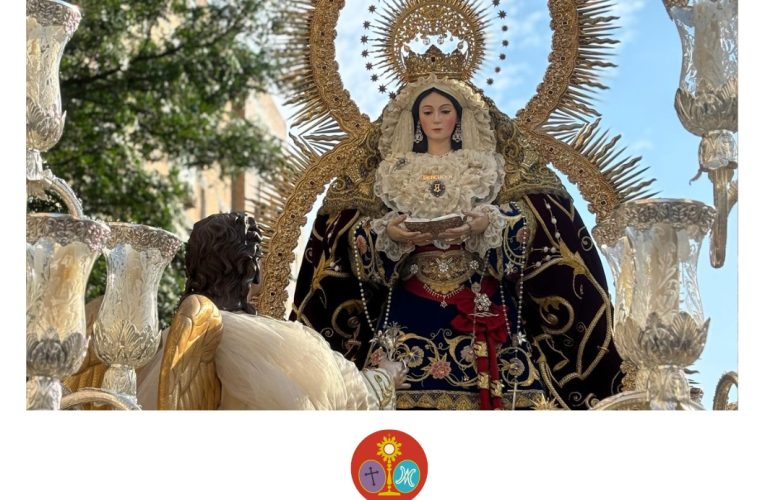 LA VIRGEN DE LA ANUNCIACIÓN PROCESIONA ESTE DOMINGO POR EL BARRIO DE JUAN XXIII – Consejo General de Hermandades y Cofradías de la Ciudad Sevilla
