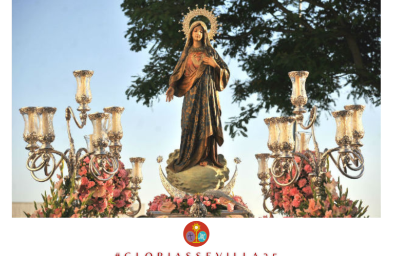 EL INMACULADO CORAZÓN DE MARÍA RECORRE ESTE SÁBADO LAS CALLES DE TORREBLANCA – Consejo General de Hermandades y Cofradías de la Ciudad Sevilla