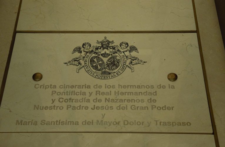 Apertura del Columbario de la Basílica los días 1 y 2 de noviembre | Hermandad del Gran Poder