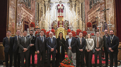 Elena Barrera Rodríguez toma posesión como nueva presidenta de la Juventud Macarena