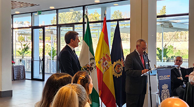 Homenaje a D. Andrés Martín Garrido Cancio, Jefe Superior de la Policía Nacional