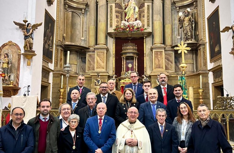 Toma de posesión de la nueva junta de gobierno de la hermandad de la Esclavitud