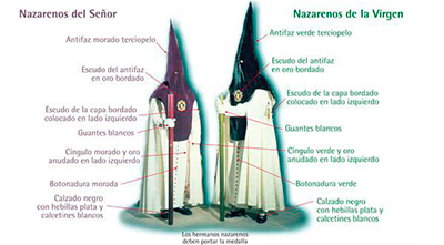 La Diputación Mayor de Gobierno da a conocer las indicaciones relativas a la vestimenta y organización de sus hermanos nazarenos de cara a la próxima estación de penitencia en la Madrugada del Viernes Santo.