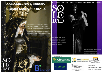 Abierto el plazo de presentación de originales para los Concursos de la Asociación Cultural de la Soledad del Puente