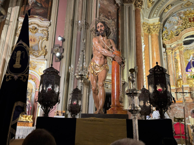El ‘Amarrao’ recorrerá este viernes, primero de Cuaresma, las calles de San Antón en su Vía Crucis