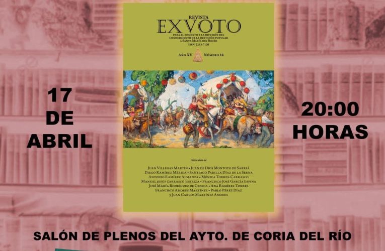 Presentación de la revista Exvoto en Coria del Río