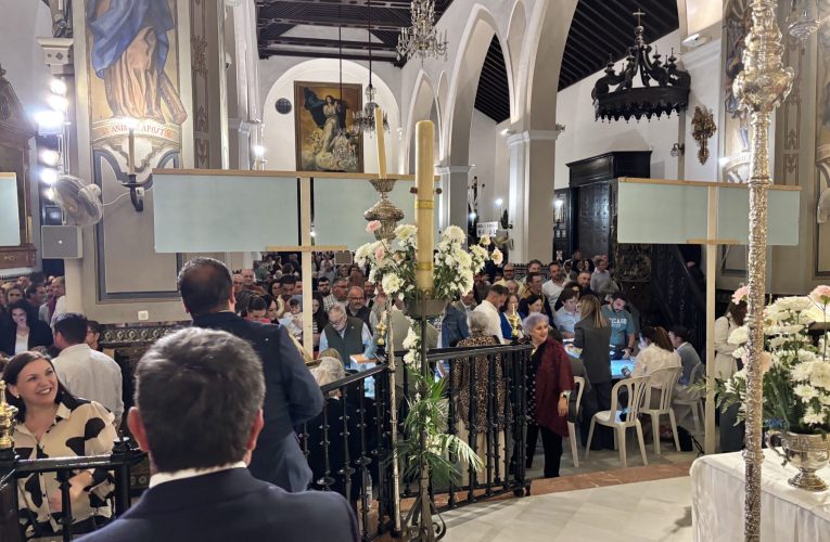 Masiva afluencia de Hermanos para elegir a su Hermano Mayor