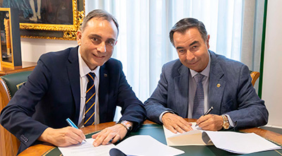 La Hermandad de la Macarena y la Fundación Europea Finnova, firman un convenio para impulsar la formación y empleabilidad de los jóvenes hermanos