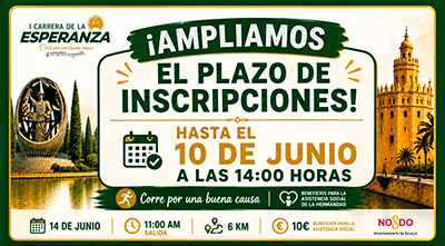 Apúntate a la I Carrera de la Esperanza hasta el 10 de Junio