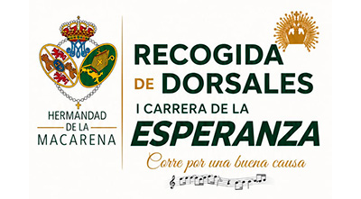 Recogida de dorsales para los corredores de la I Carrera de la Esperanza