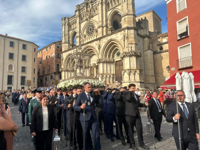 Cuenca demuestra en el Corpus una fe comprometida y sobre la que se puede construir, como pide el Papa León …