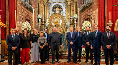 Solemne Misa en honor de Nuestra Señora del Santo Rosario en el día de su festividad